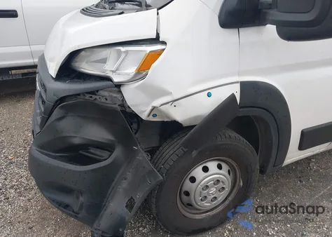 2023 Ram Promaster 2500 High Roof 159 Wb z USA, uszkodzony, nr VIN 3C6LRVDG8PE583255